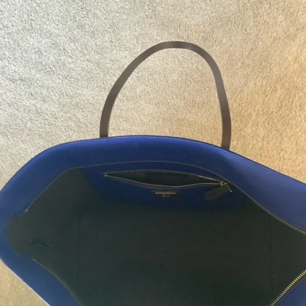 Fendi Zucca Ombré Roll Tote in blue